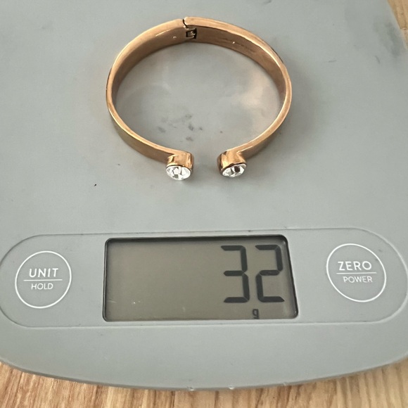 Kate spade New York rose gold tone hinged fashion cuff bracelet - Picture 11 of 12